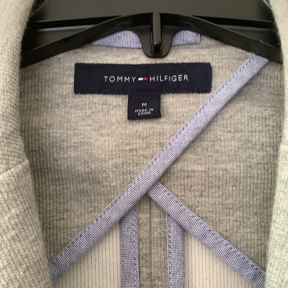 Tommy Hilfiger Stretch Blazer Sport Coat Grey M - Picture 6 of 8